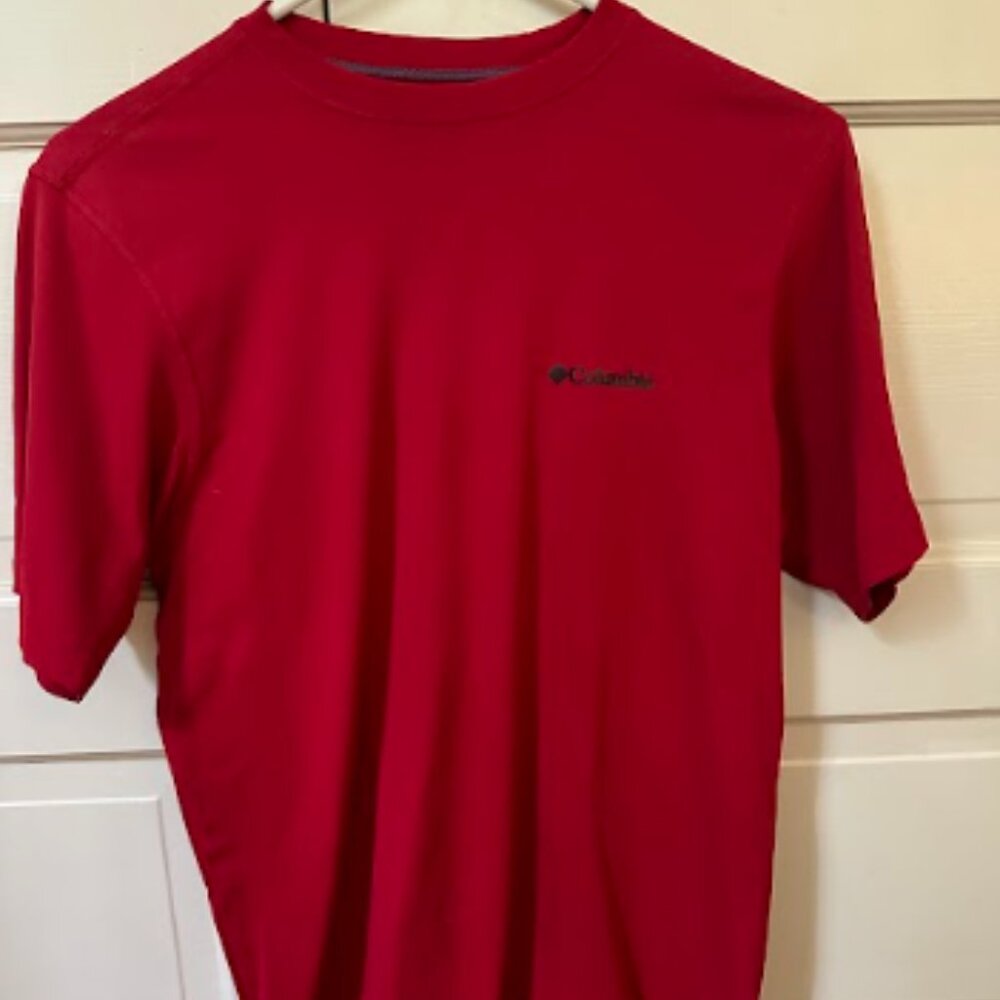 Columbia Red Athletic Tee